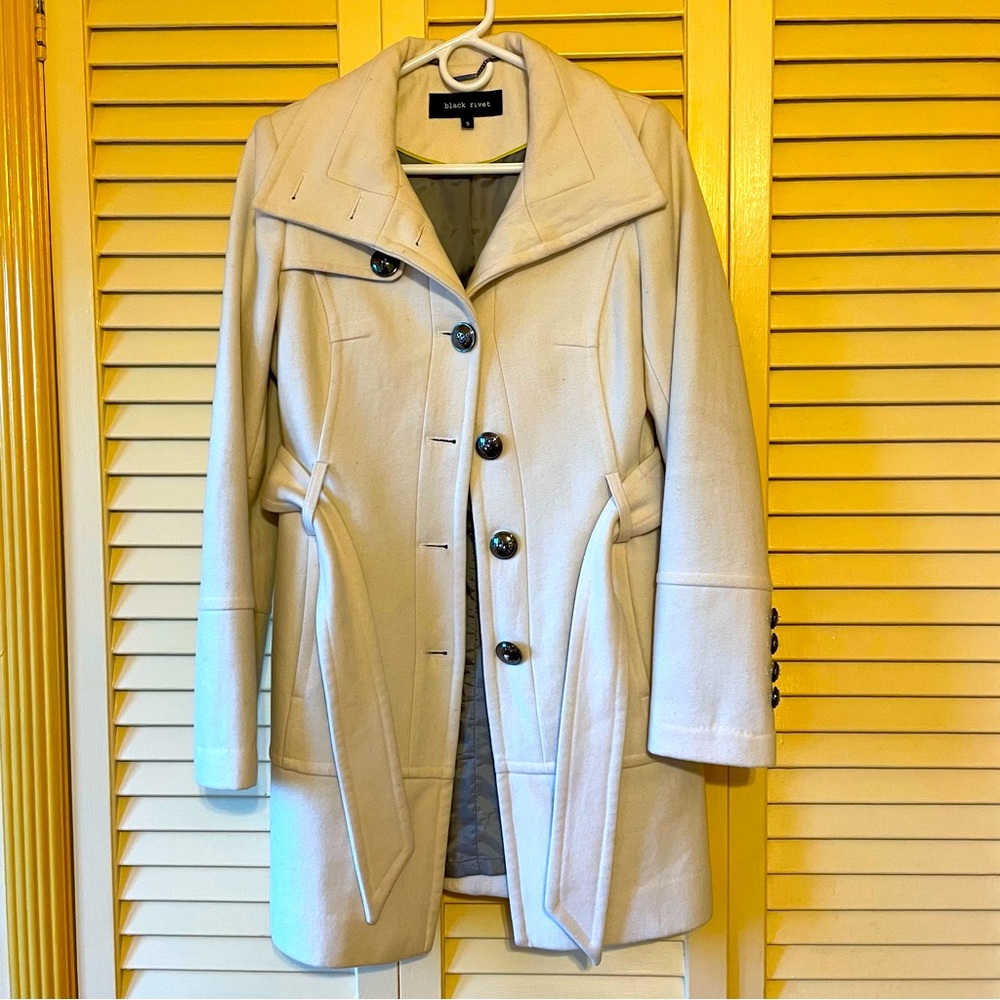 Black Rivet Coat